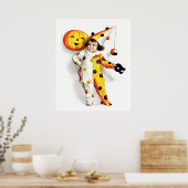 Ellen H. Clapsaddle: Little Halloween Harlequin Poster (Küche)