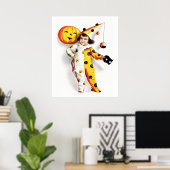 Ellen H. Clapsaddle: Little Halloween Harlequin Poster (Heimbüro)