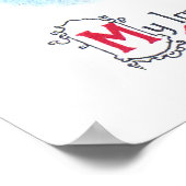 Ellen H. Clapsaddle: Mädchen mit Herz Poster (Ecke)