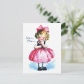 Ellen H. Clapsaddle: Mädchen mit Herz Postkarte (Stehend Vorderseite)