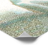 Ellen H. Clapsaddle: Mädchen stitching Strumpfs Poster (Ecke)