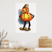 Ellen H. Clapsaddle: Pumpkin Boy Poster (Küche)