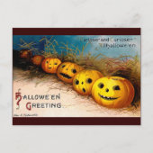 Ellen H. Clapsaddle: Pumpkin Row Postkarte (Vorderseite)