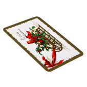 Ellen H. Clapsaddle: Schlitten mit Holly Magnet (Rechte Seite)