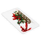 Ellen H. Clapsaddle: Schlitten mit Holly Magnet (Rechte Seite)