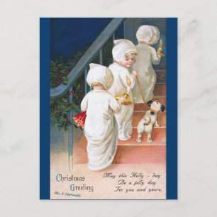 Ellen H. Clapsaddle: Weihnachten Kleinkind Mädchen