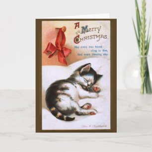 Ellen H. Clapsaddle: Weihnachts-Kitten Feiertagskarte