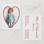 Ellen H. Clapsaddle: Zur einer i-Liebe Visitenkarte (Vorne/Hinten)