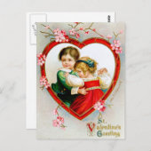 Ellen H. Sattel: Geheimnis in meinem Herzen Postkarte (Vorne/Hinten)