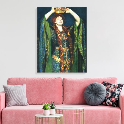 Ellen Terry as Lady Macbeth von John Singer Sargen Leinwanddruck (Insitu (Wohnzimmer))