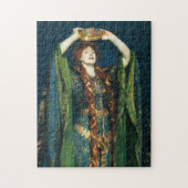 Ellen Terry as Lady Macbeth von John Singer Sargen Puzzle (Vertikal)