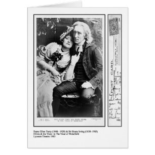 Ellen Terry u. Henry Irving im Pfarrer von Wakefie