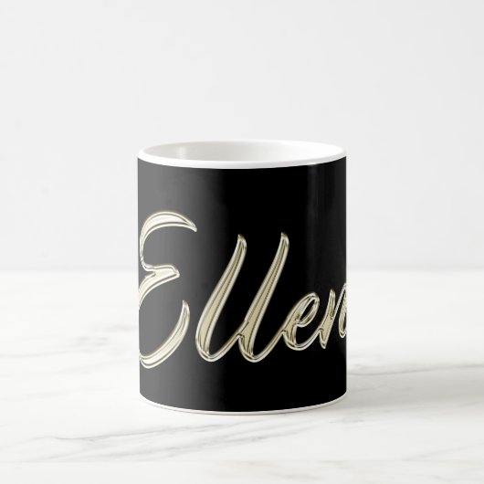 Ellen white gold Handwriting Tasse Kaffeetasse (Mittel)