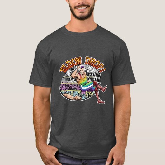 Ellenbogen-Drop! T-Shirt (Vorderseite)