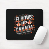 Ellenbogen hoch Kanada Verwechseln Freundlichkeit Mousepad (Mit Mouse)