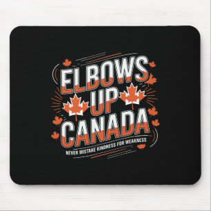 Ellenbogen hoch Kanada Verwechseln Freundlichkeit Mousepad