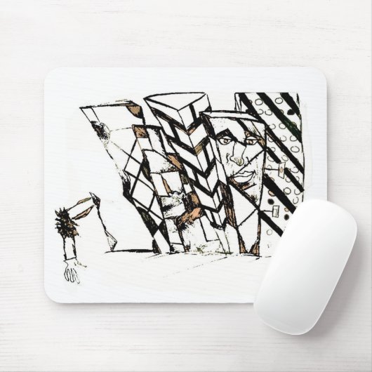 Ellenbogenspitze Mousepad (Mit Mouse)