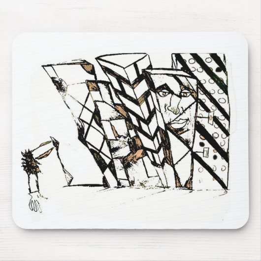 Ellenbogenspitze Mousepad (Vorne)