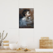 Ellenrieder - Portrait eines Jungen Poster (Küche)