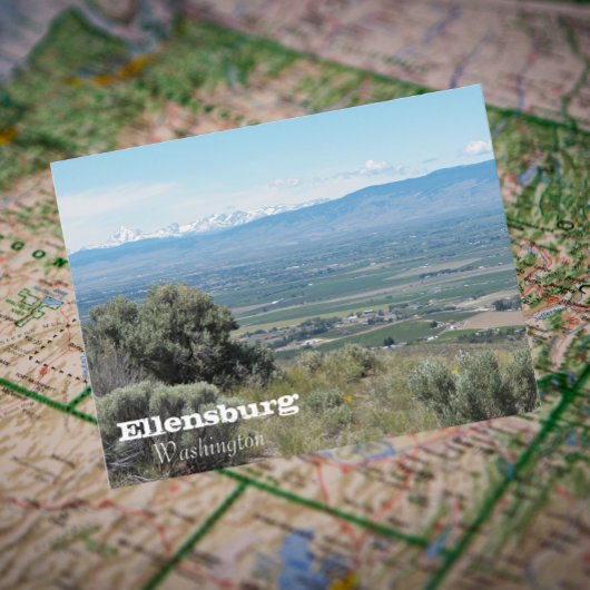 Ellensburg, Washington Travel Foto Postkarte