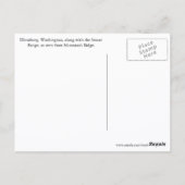 Ellensburg, Washington Travel Foto Postkarte (Rückseite)