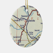 Ellenville NY Keramik Ornament (Rechts)