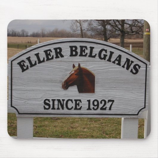 Eller Belgier Mousepad (Vorne)