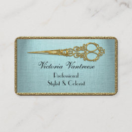 Elles Velmont Scissor Elegant Beruflich Visitenkarte