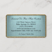 Elles Velmont Scissor Elegant Beruflich Visitenkarte (Rückseite)