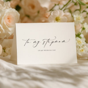 Ellesmere bis zum Hochzeitstag meiner Stepmutter Karte