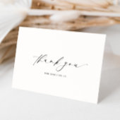 Ellesmere danke Ihnen für die Hochzeit. Karte