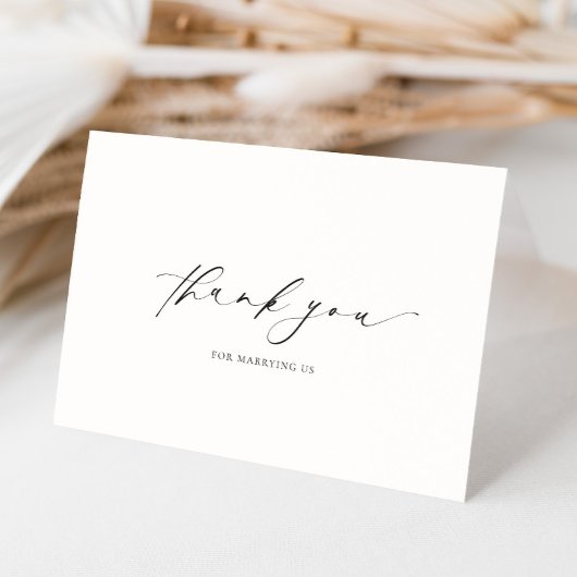 Ellesmere danke Ihnen für die Hochzeit. Karte