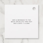 Ellesmere Eine italienische Tradition 5 Sugared Ma Geschenkanhänger (Rückseite)