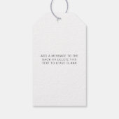 Ellesmere Eine italienische Tradition 5 Sugared Ma Geschenkanhänger (Rückseite)