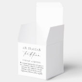 Ellesmere Eine italienische Tradition 5 Sugared Ma Geschenkschachtel (Geöffnet)