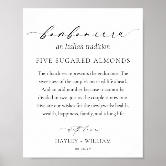 Ellesmere Eine italienische Tradition 5 Sugared Ma Poster (Vorne)