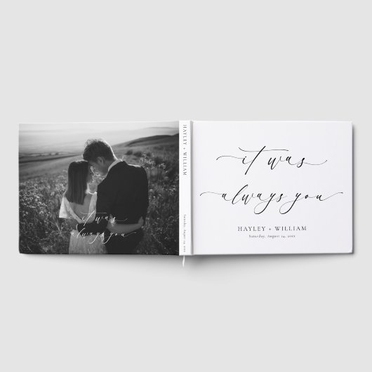 Ellesmere Es war immer deine Hochzeit Gästebuch (Voll)