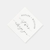 Ellesmere Es war immer deine Hochzeit Serviette (Ecke)