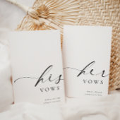 Ellesmere Foto Seine Vows Wedding Card Karte