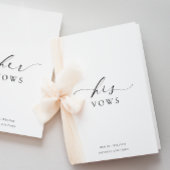 Ellesmere Foto Seine Vows Wedding Card Karte