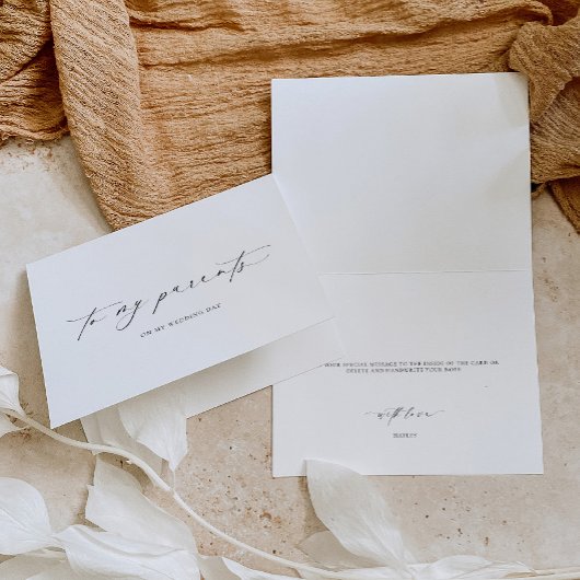 Ellesmere für meine Eltern Hochzeitstag Karte