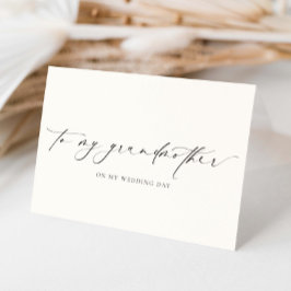 Ellesmere für meine Großmutter Karte