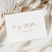 Ellesmere für meine Mutterhochzeit Folienkarte