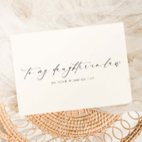 Ellesmere für meine Schwiegertochter-Hochzeit