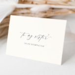 Ellesmere für meinen Schwesterhochchtag Karte<br><div class="desc">Die Ellesmere Hochzeitskarte besticht durch ein modernes, minimalistisches Design auf weißem Hintergrund und sorgt für ein sauberes und einfaches Aussehen. Die Überschrift des Skripts ist ein Bild, das nicht bearbeitet werden kann. Der andere Text ist vollständig editierbar. Für eine erweiterte Anpassung dieses Designs, wählen Sie einfach die Schaltfläche "Anpassen" oben....</div>