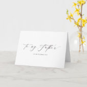 Ellesmere für meinen Vater Hochzeitstag Karte (Gelbe Blume)