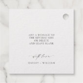 Ellesmere Ihr Favorit Geschenkanhänger (Rückseite)