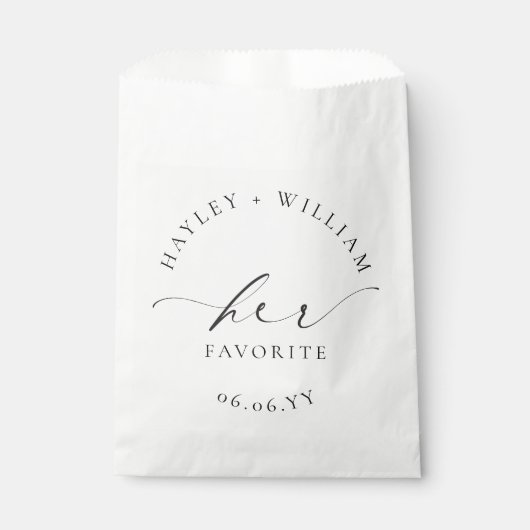 Ellesmere Ihr Favorit Geschenktütchen (Vorderseite)