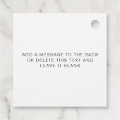 Ellesmere in krankness and in Wealth Lotto Wedding Geschenkanhänger (Rückseite)