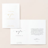 Ellesmere Letter to My Ehefrau Wedday Card Folienkarte (Anzeige)